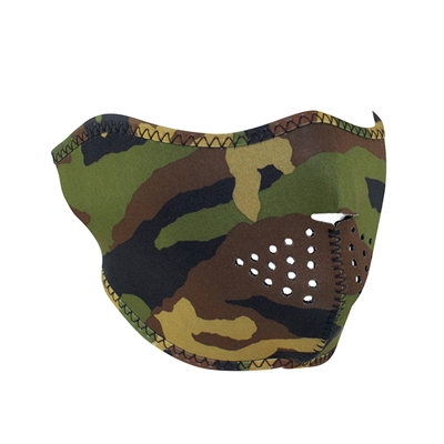 Zanheadgear Woodland Camo - WNFM118H