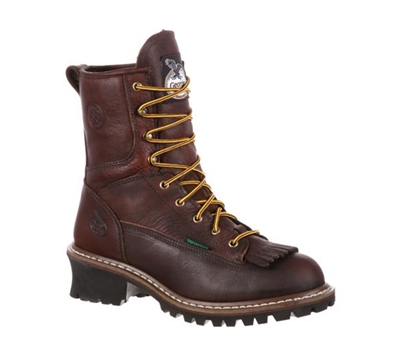 Georgia Boots 8-Inch Logger Steel Toe Boots - G7313