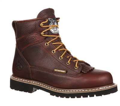 Georgia Lace to Lace Waterproof Work Boot - GBOT052