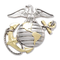 Mitchell Profit US Marine EGA Premium 3D Auto Chrome Emblem AC-34