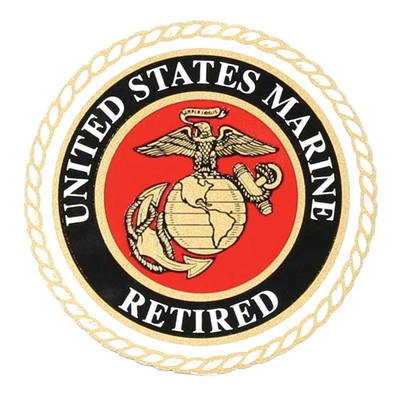 US Marine Corps  Retired Decal D16-MR