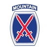 US Army 10th Mountain Division Decal D193-A