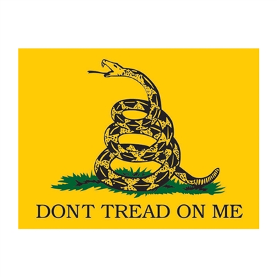 Do Not Tread On Me Decal D23