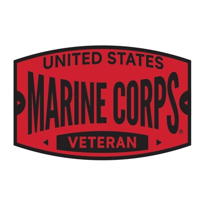 Mitchell Profit US Marine Corps Veteran Decal D269-M