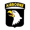 US Army 101st Airborne Shield Decal D62-A