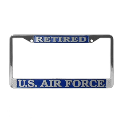 Mitchell Proffitt US Air Force Retired License Plate Frame LFAF02