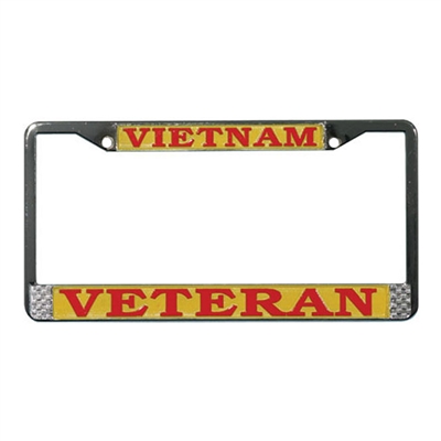 Mitchell Proffitt Vietnam Veteran License Plate Frame LFVV