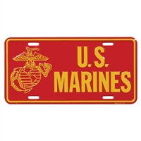 Mitchell Proffitt Marines License Plate LM40