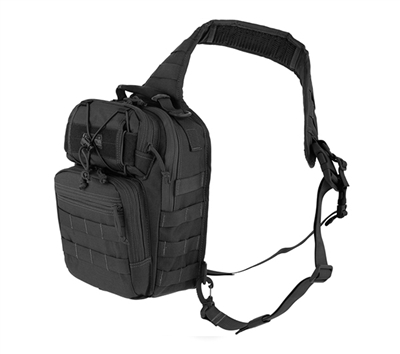 Maxpedition Black Lunada Gearslinger - 0422B