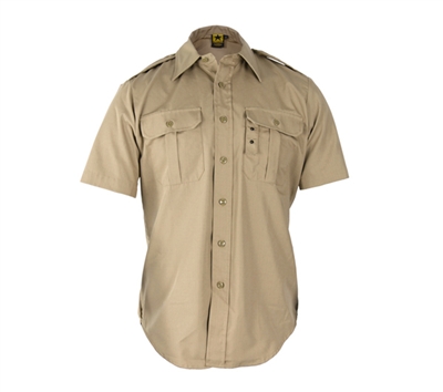 Propper Khaki Short Sleeve Tactical Dress Shirts - F530138250