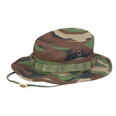 Propper Woodland Camo Cotton Ripstop Boonie Hats - F550155320