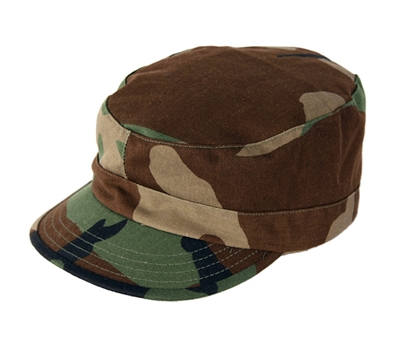 Propper Woodland Camo Cotton Ripstop BDU Patrol Caps - F550555320