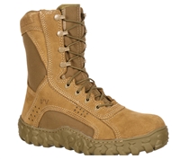 Rocky Boots S2V Coyote Steel Toe Military Boots- 6104