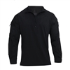 Rothco Black Zip Combat Shirt - 10216