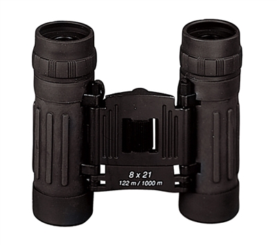 Rothco Black 8 x 21MM Compact Binoculars - 10280