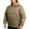 Rothco Coyote Quilted Woobie Hooded Sweatshirt - 10494
