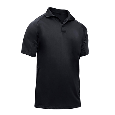 Rothco Black Performance Polo Shirt - 1050