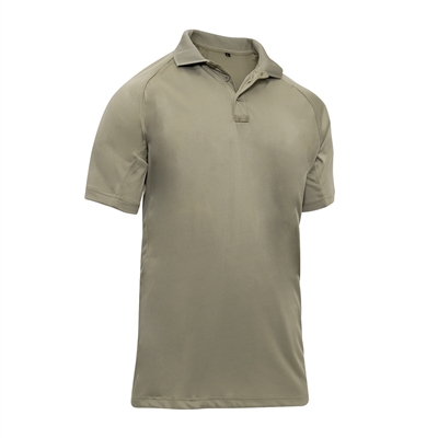 Rothco Tan Performance Polo Shirt - 1060