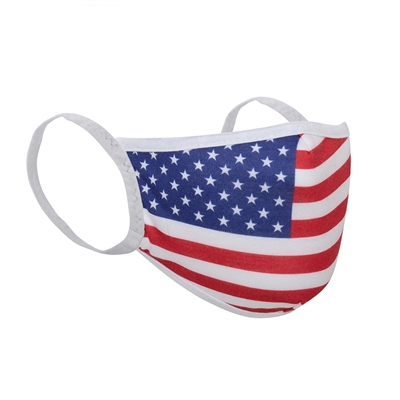 Rothco US Flag Reusable 3 Layer Facemask - 11280