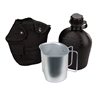 Rothco Black 3 Piece Canteen Kit - 1141