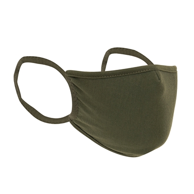 Rothco Olive Drab Reusable 3-Layer Face Mask - 1217