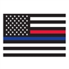 Rothco Thin Red and Blue Line Flag Decal 1292