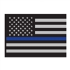 Rothco Thin Blue Line Flag Decal 1293