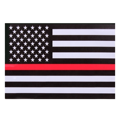 Rothco Thin Red Line Flag Decal 1295