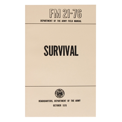 US army survival manual - FM 21-76