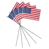 Rothco Polyester US Stick Flag  6 Pieces - 15224