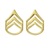 Rothco Polished Staff Sergeant Insignia Set - 1644