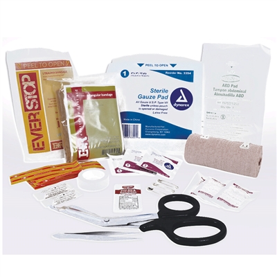 Rothco Tactical Trauma First Aid Kit Contents 1708