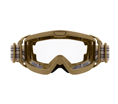 Rothco Coyote Brown ANSI OTG Ballistic Goggles - 1732