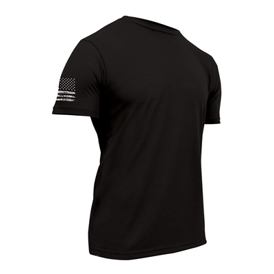 Rothco Black Tactical Athletic Fit T-Shirt - 1743