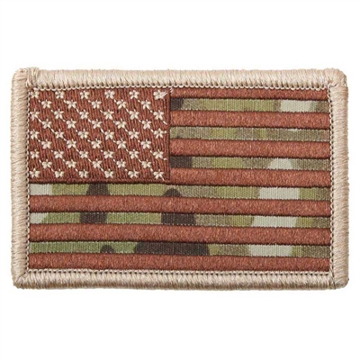 Rothco US Flag Patch With Hook Back - 17771