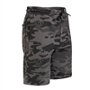 Rothco Black Camo Sweat Shorts - 1785