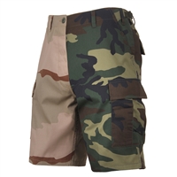 Rothco 1810 Two-Tone Camo BDU Shorts