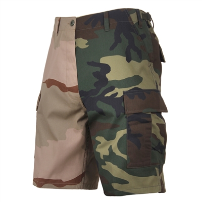 Rothco 1810 Two-Tone Camo BDU Shorts