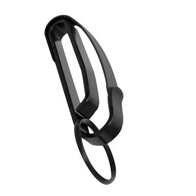 Rothco Steel Belt Key Clip Black - 1843