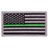 Rothco 1893 Thin Green Line US Flag Patch