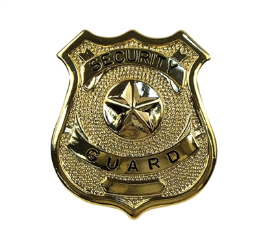 Rothco Gold Security Guard Badge - 1904
