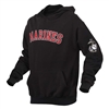 Rothco Embroidered Black Marines Pullover Hoodie 2043