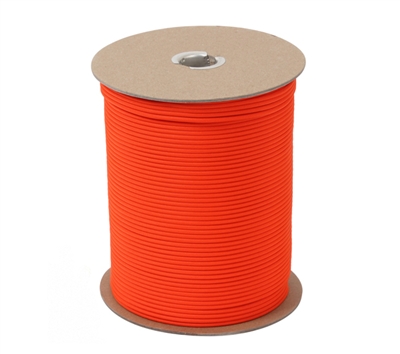 Rothco Orange Nylon 550lb 1000 ft Paracord - 218