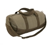 Rothco 2 Tone Canvas Duffle Bag witha Brown Bottom 2220