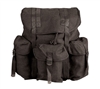 Rothco Black Heavyweight Canvas Mini Alice Packs - 2477