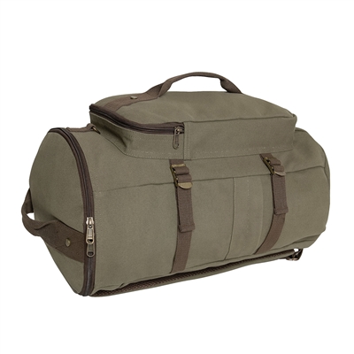 Rothco Convertible Canvas Duffle Backpack 2515