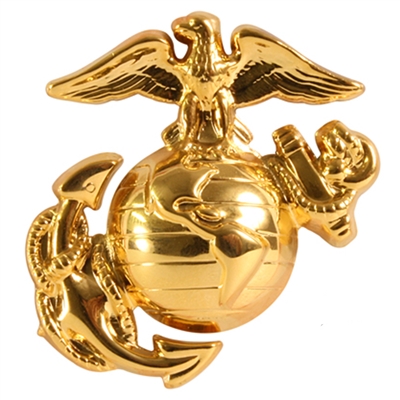 Rothco USMC Gold Cap Pin - 2754