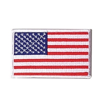 Rothco Embroidered Us Flag Patch With White Border 2777