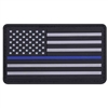 Rothco PVC Thin Blue Line Flag Patch - 27789