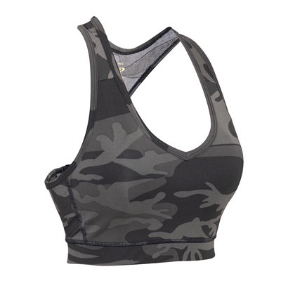 Rothco Black Camo Sports Bra - 2922